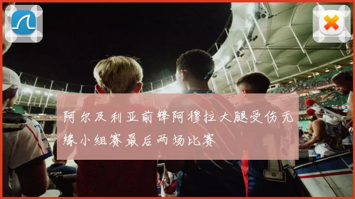 阿尔及利亚前锋阿穆拉大腿受伤无缘小组赛最后两场比赛